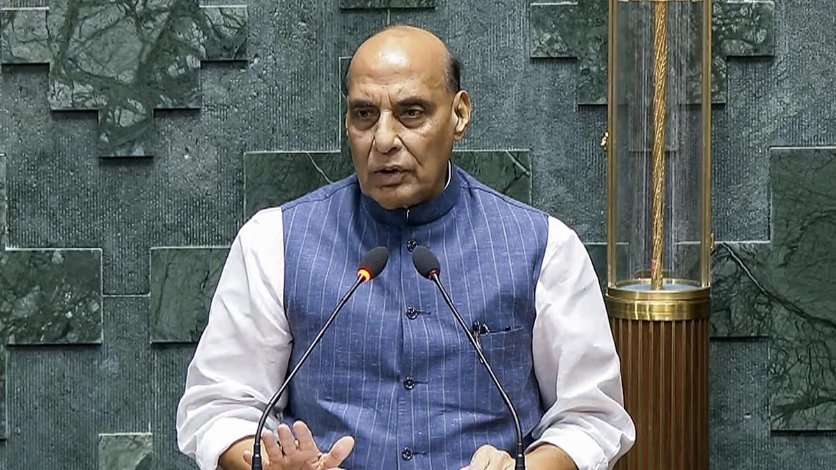 India registered highest ever growth in value of defence production in 2023-24: Rajnath Singh