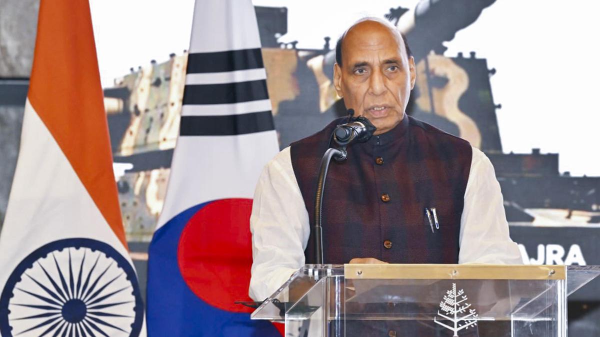 Rajnath Singh holds wide-ranging defence talks in Seoul, pushes strategic cooperation