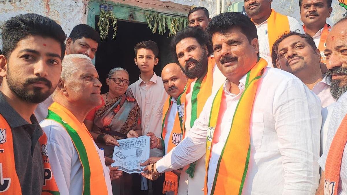 BJP will again launch protest against Waqf Board notices, says Sriramulu