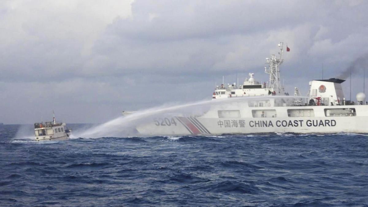 Philippines, China trade blame for collision in disputed waters