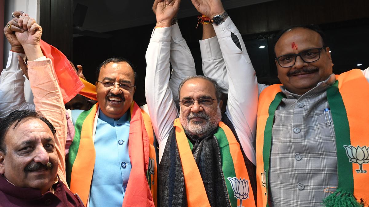 Milkipur Assembly bypoll results 2025: BJP’s Chandrabhanu Paswan leads by over 22,000 votes against SP’s Ajit Prasad