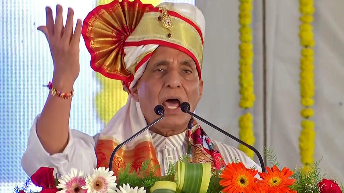 Rajnath trains guns on Congress leaders in poll-bound Rajasthan over Udhayanidhi Stalin's remarks