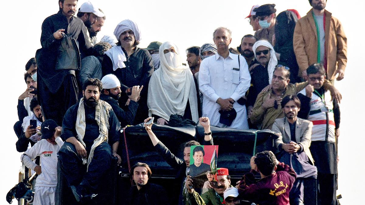 Imran Khan's wife Bushra Bibi emerges as Pakistan protest figure