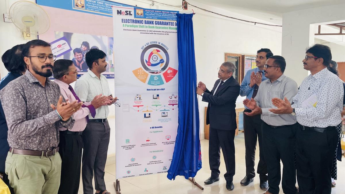 KVGB launches e-Bank Guarantee services in Dharwad