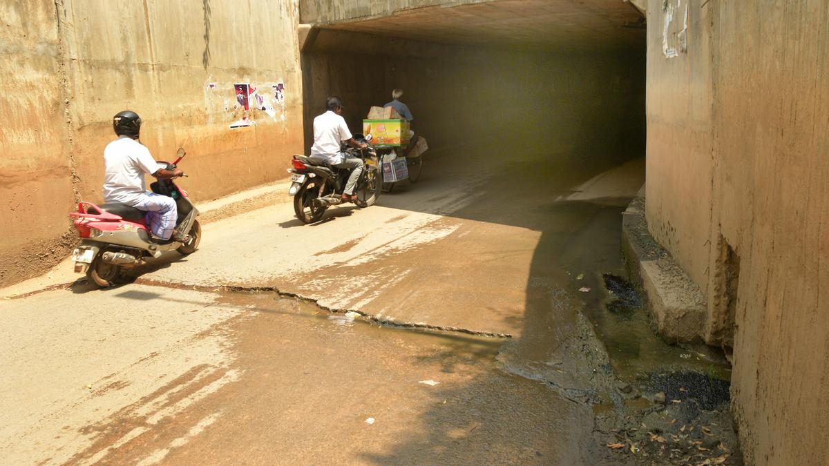 Concern over stagnant water in Edamalaipattipudur subway