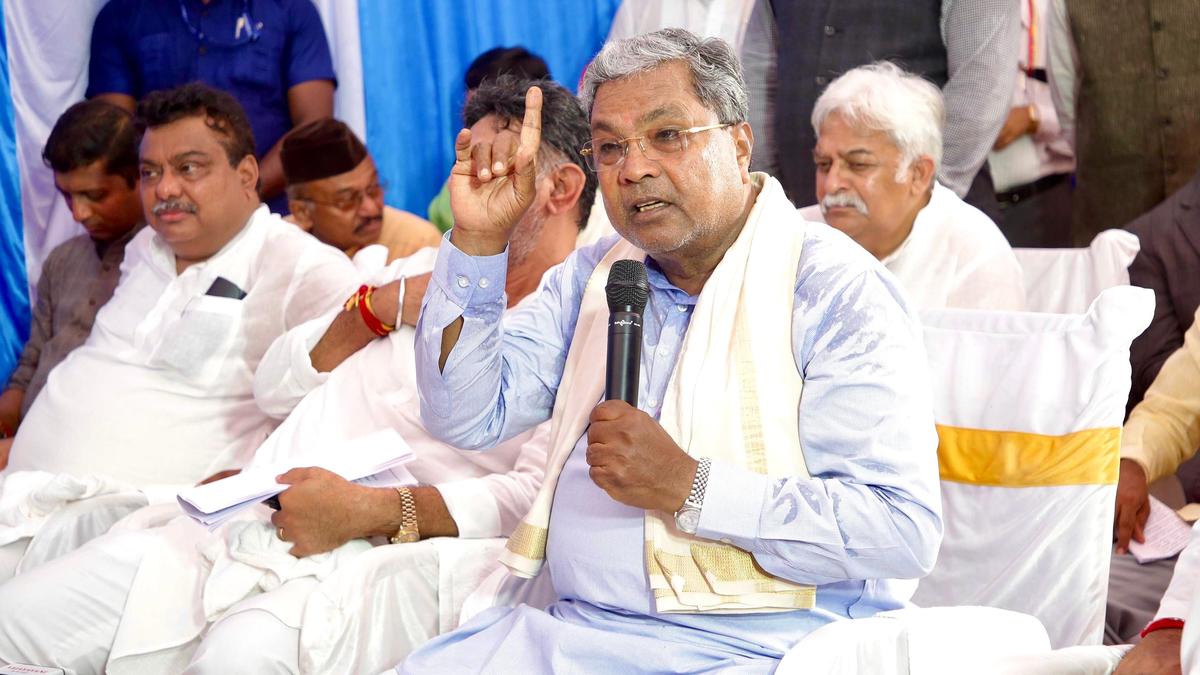 There is no truth in allegations against me, says Siddaramaiah