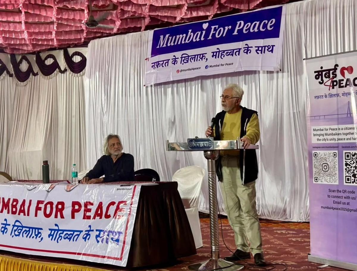 L'attore Naseeruddin Shah alle prime 