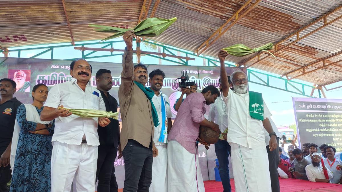 Enact strong law against caste-based killings, says Seeman at toddy liberation conference