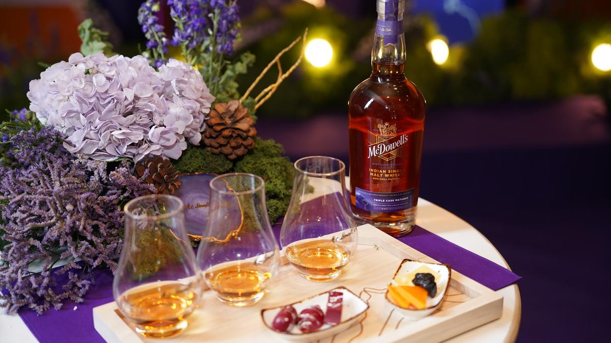 Mcdowell’s unveils India’s first luxury single malt whisky aged in wine casks