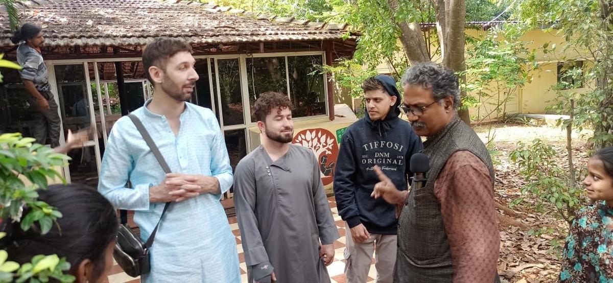 The film also features a few theatre artistes from across the globe The film also features a few theatre artistes from across the globe