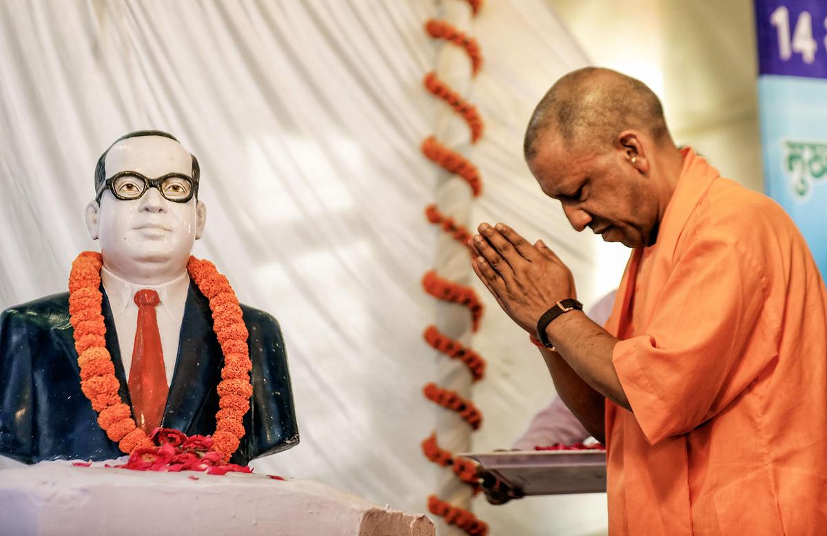Top U.P. Leaders paid tribute to B.R. Ambedkar on birth anniversary
