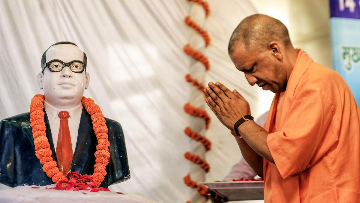 Top U.P. Leaders paid tribute to B.R. Ambedkar on birth anniversary
