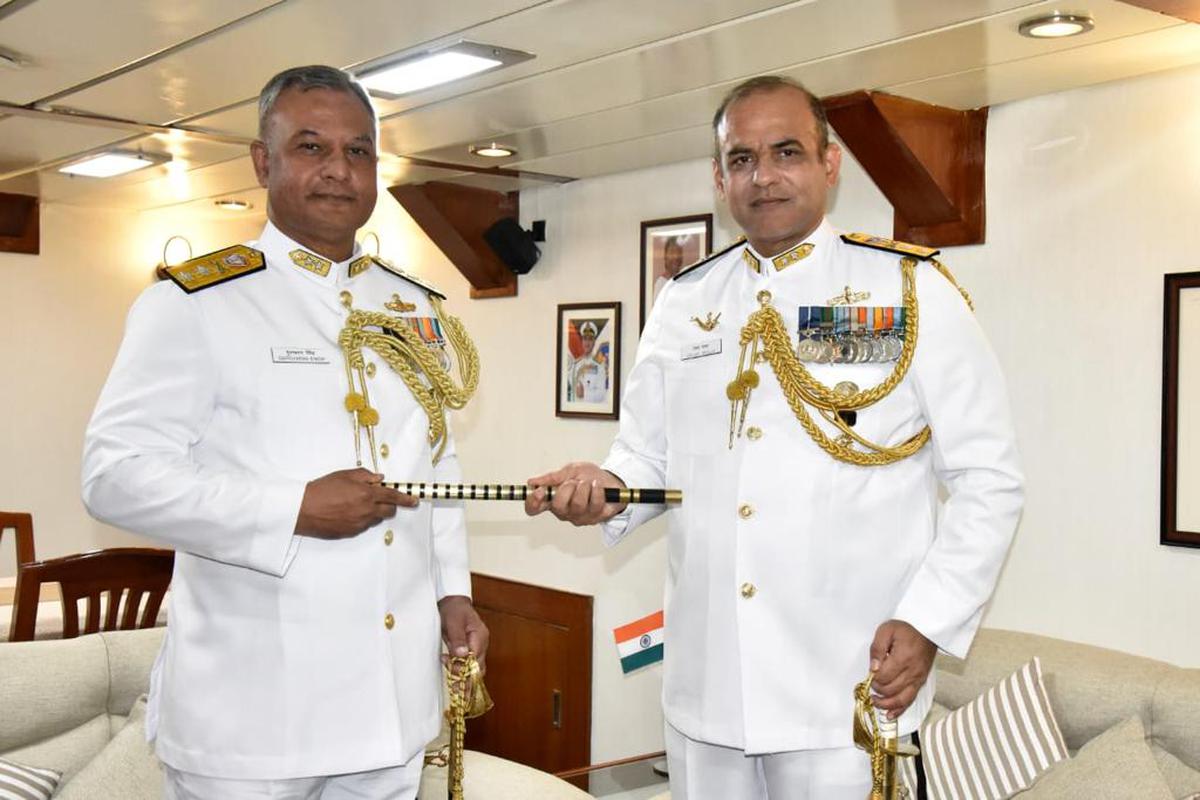 Rear Admiral Gurcharan Singh takes over command of Eastern Fleet