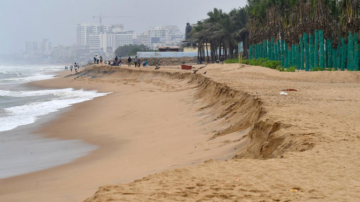Are beaches in Visakhapatnam heading towards a disaster?