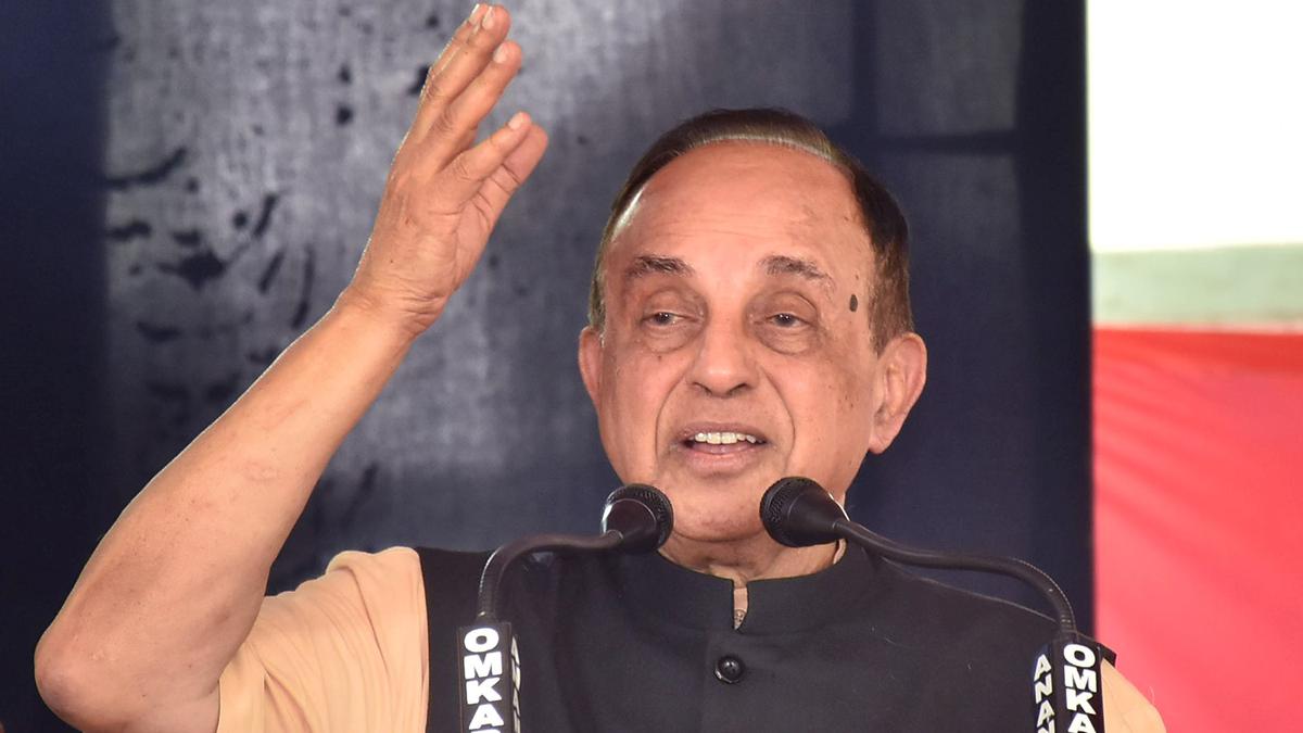 Subramanian Swamy moves Bombay HC to free temple in Maharashtra from govt.’s control