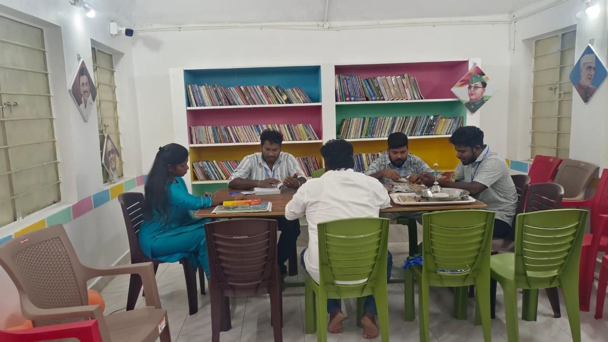 How a library became a popular learning spot in a Chengalpattu village