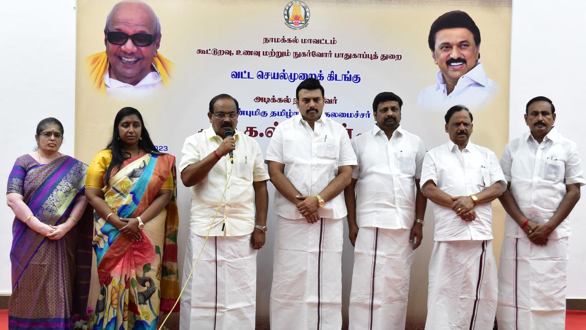 3,504 direct procurement centres to be opened in Tamil Nadu this year, says Minister Sakkarapani