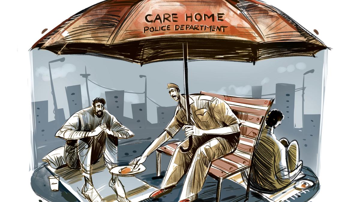 The first care home for beggars in Madras was established under police management