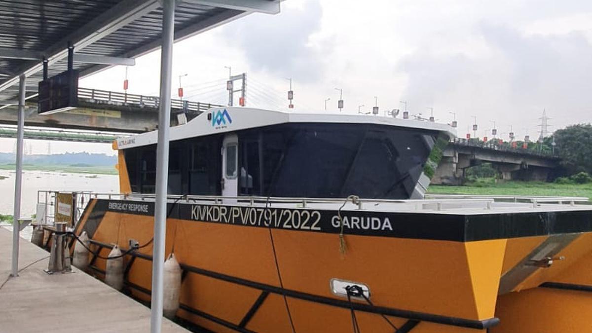 Four emergency response boats to rush help to Water Metro ferries