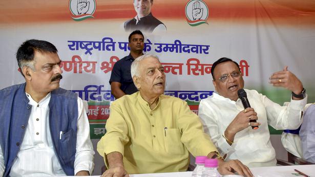 Presidential poll | Democracy ruined in the country: Yashwant Sinha