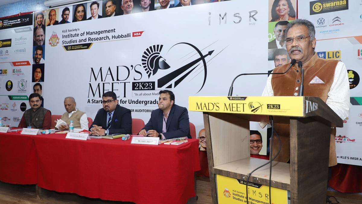 Believe in yourself, your ideas and work towards your success, students told