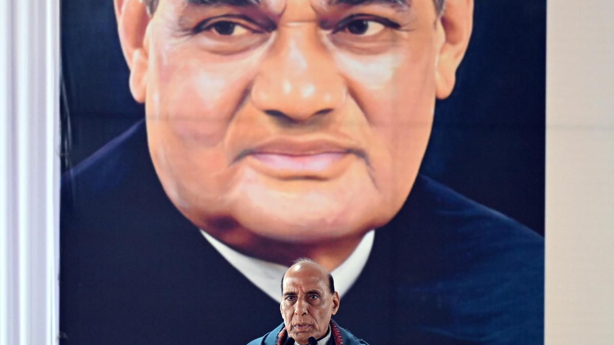 Portraits of Atal Bihari Vajpayee, Madan Mohan Malaviya unveiled in Delhi Assembly