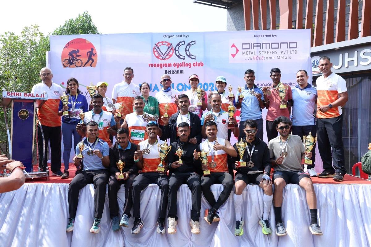 All participants, who finished the VCC Duathlon 2026, were awarded medals and certificates while winners received trophies and cash prizes. 
