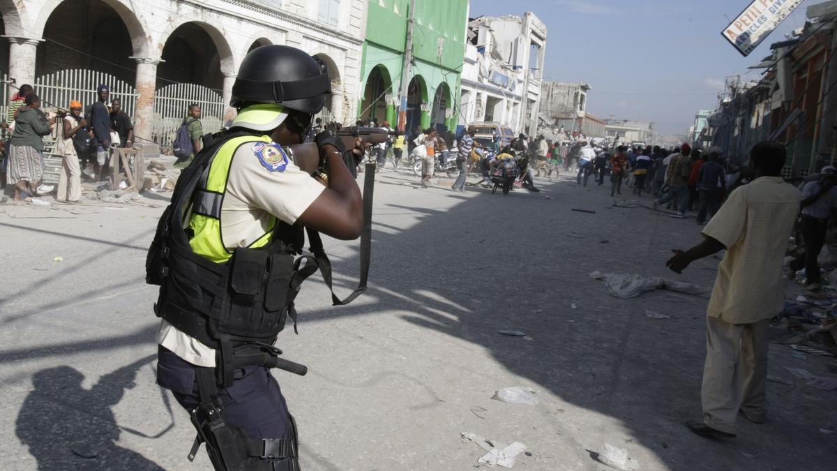 UN to vote on resolution to authorise one-year deployment of armed force to help Haiti fight gangs