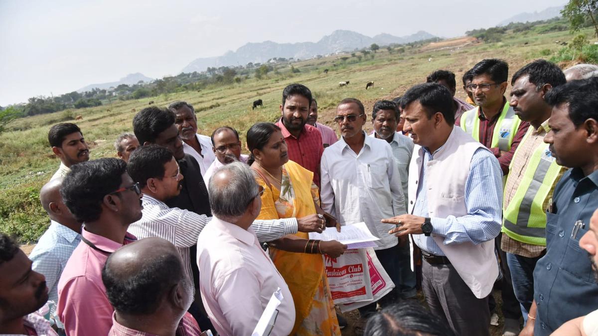 Compensation to farmers in NH-71 land acquisition in two months, says Annamayya Collector