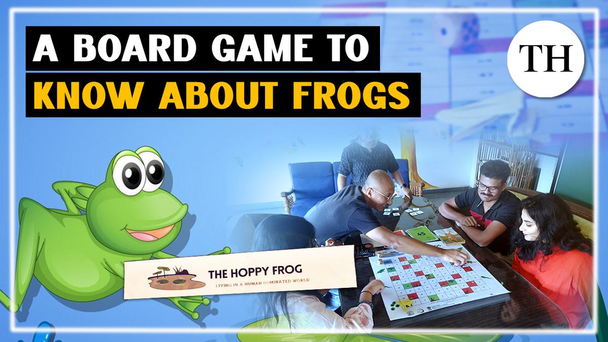 Watch: New board game allows players to experience how frogs negotiate the world