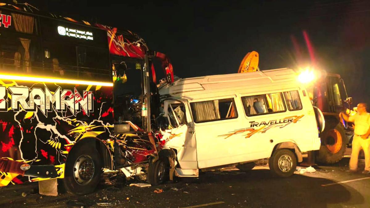 Three killed in road accident in Theni