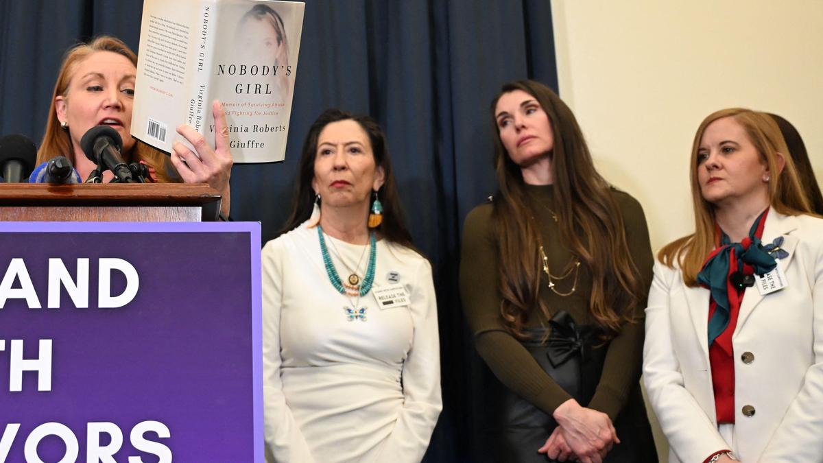 Epstein survivors sue US govt, Google over revealed identities - The Hindu