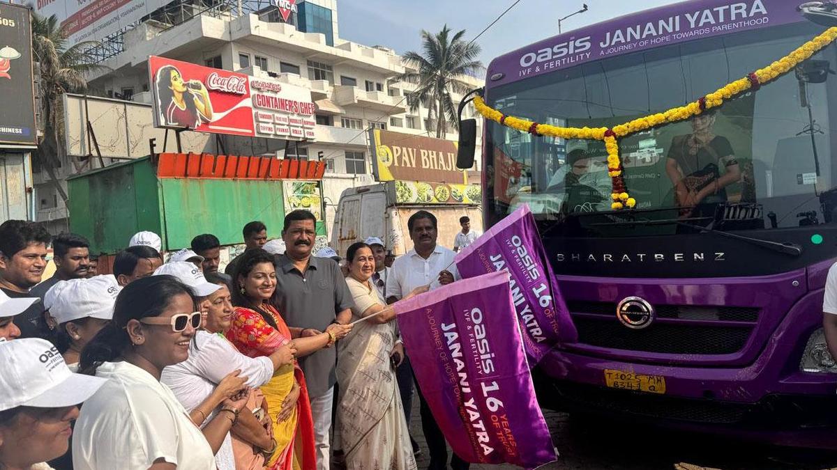 Mobile fertility clinic flagged off