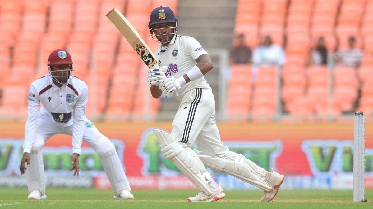 IND vs WI first Test: Jurel, Jadeja fire India’s lead to 164 runs at tea on Day Two against West Indies
