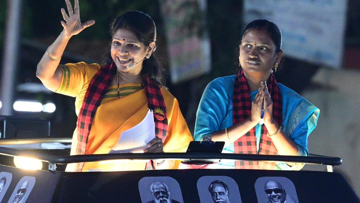 Victory for DMK front can trigger change at Centre: Kanimozhi