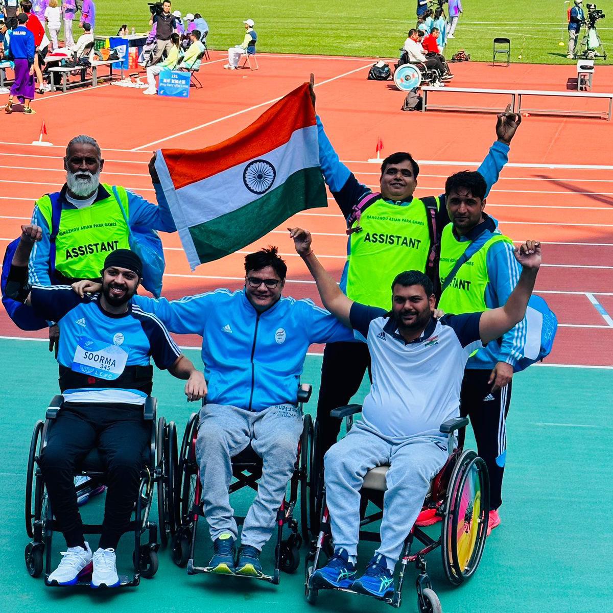 Indian para athletes create history, bag 111 medals in Hangzhou Asian Para  Games - The Hindu