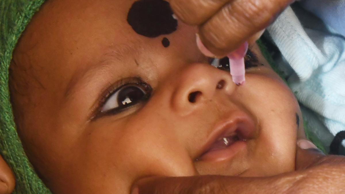 Over 97% coverage in pulse polio drive in GVMC limits