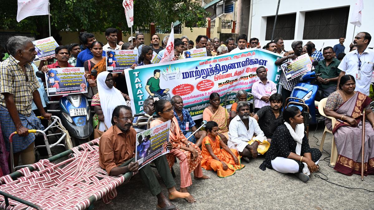 TARATDAC holds State-wide protest demanding disbursal of pension