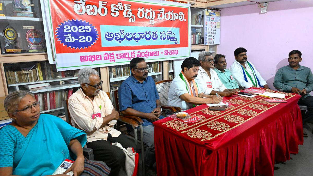 All party trade unions demand cancellation of Labour Codes