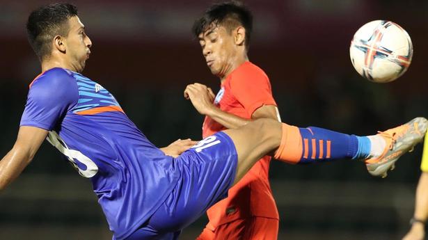 India held to 1-1 draw by Singapore in FIFA international friendly match