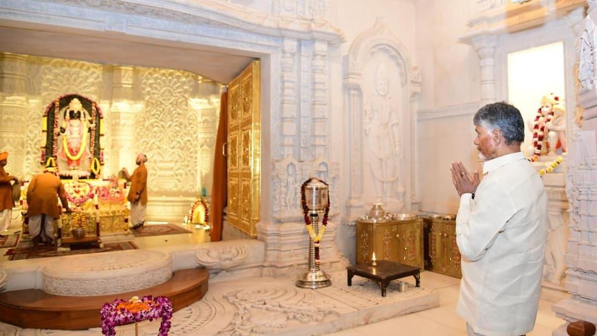 ‘Ram Rajya’ is the benchmark for good governance, says Chandrababu Naidu