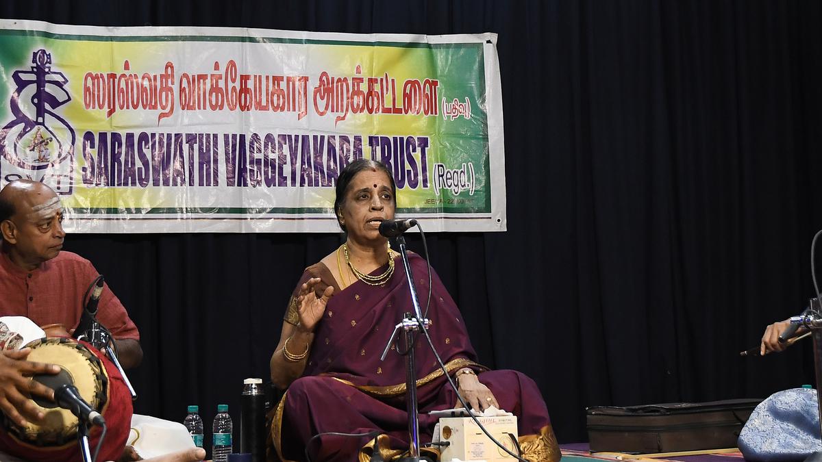 A well-structured concert by Prema Rangarajan