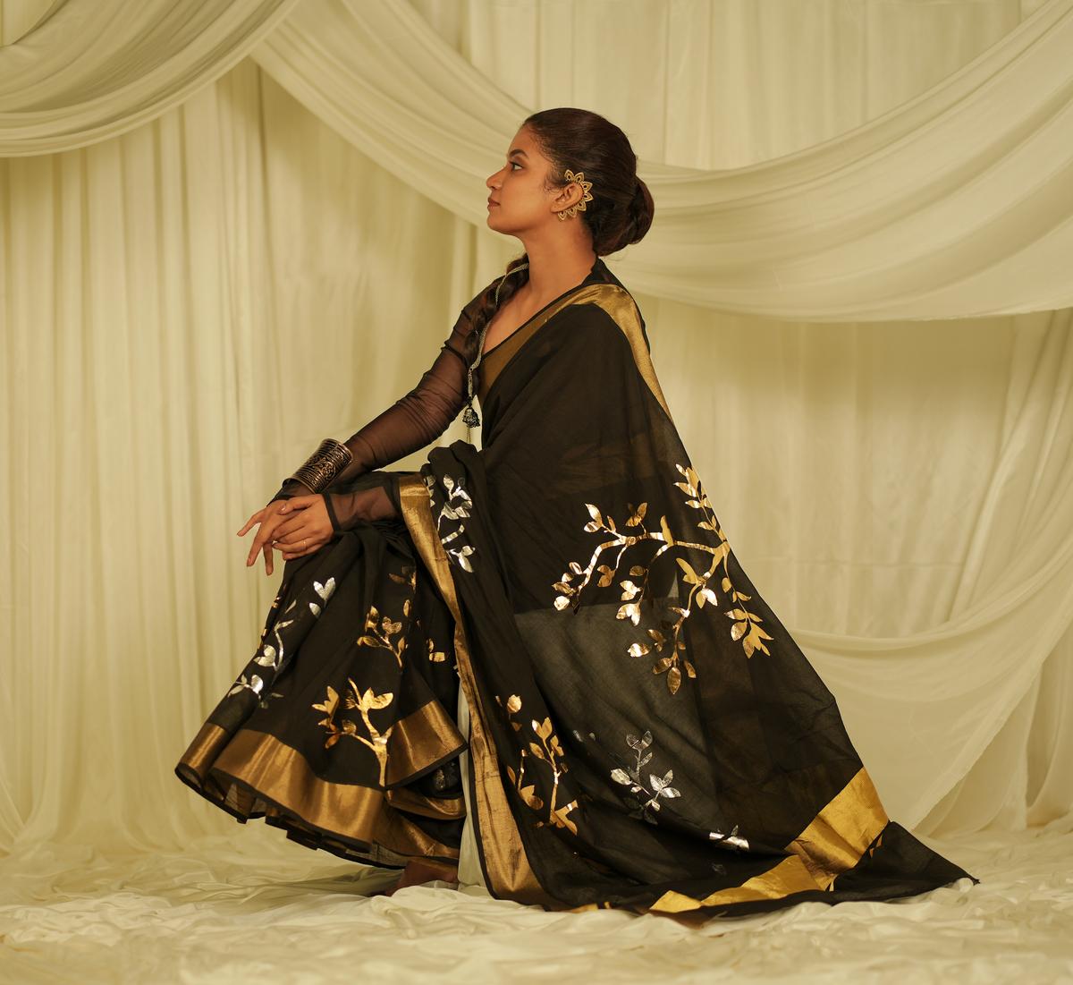 A Turmeric Sari 