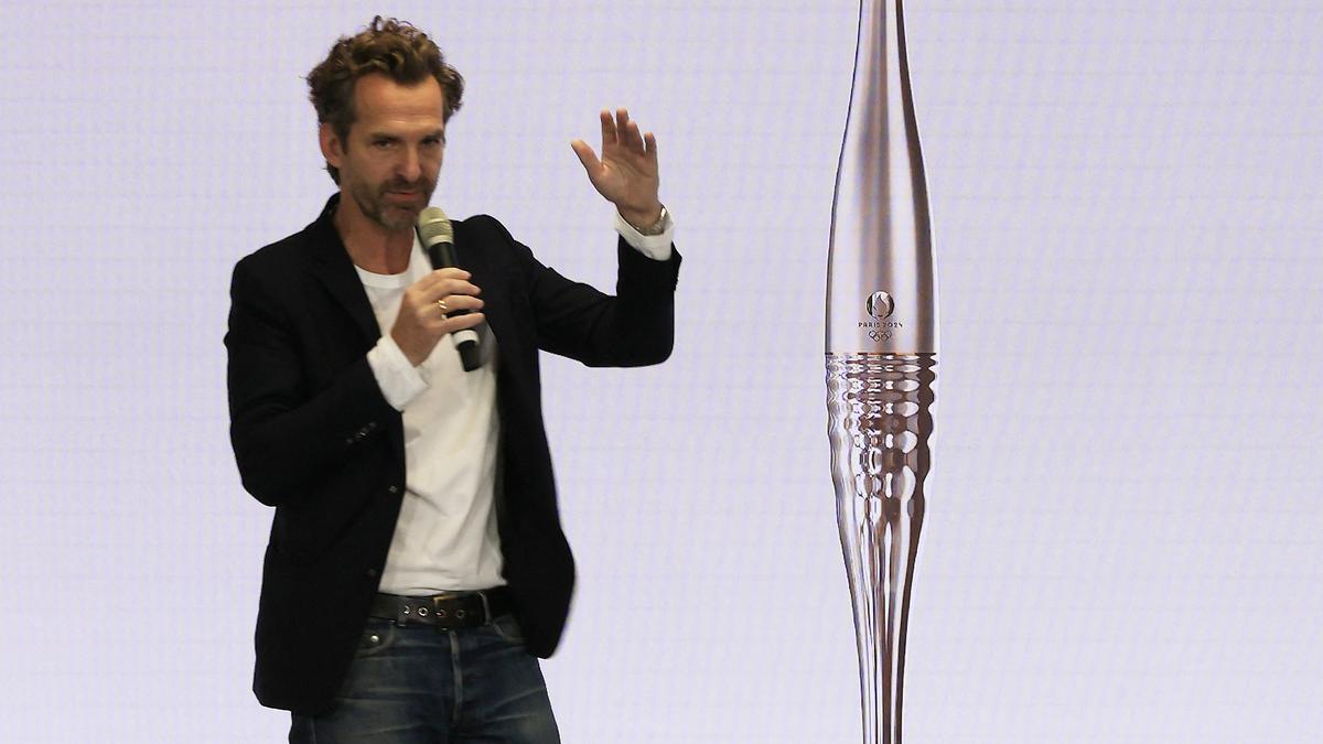 Peace-themed torch unveiled for Paris 2024 Olympics