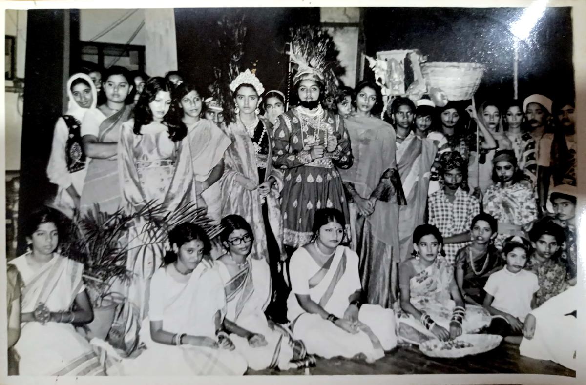 A photograph of a cultural show