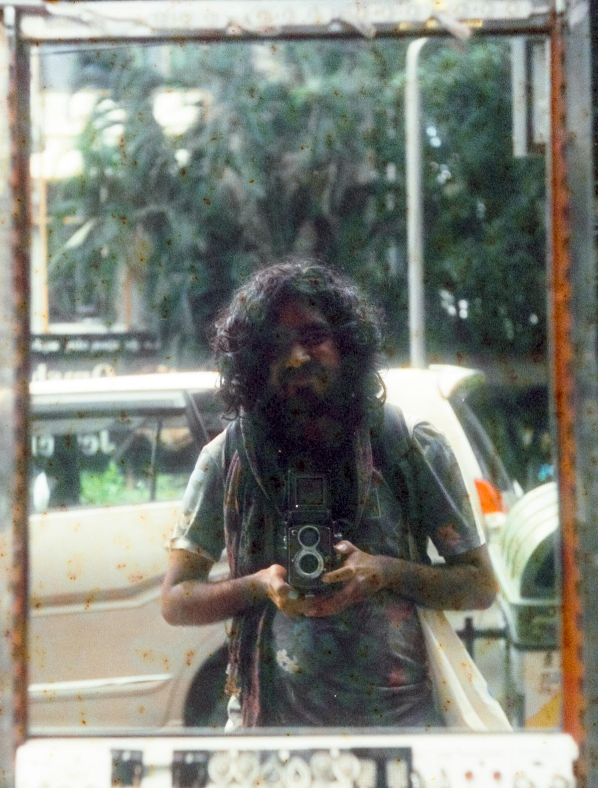 A selfie on film by Thiruvananthapuram-based videographer Abhijith Narayanan.