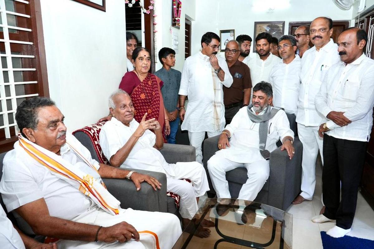 Time will reveal if there is change in leadership in Karnataka: D. K.  Shivakumar - The Hindu