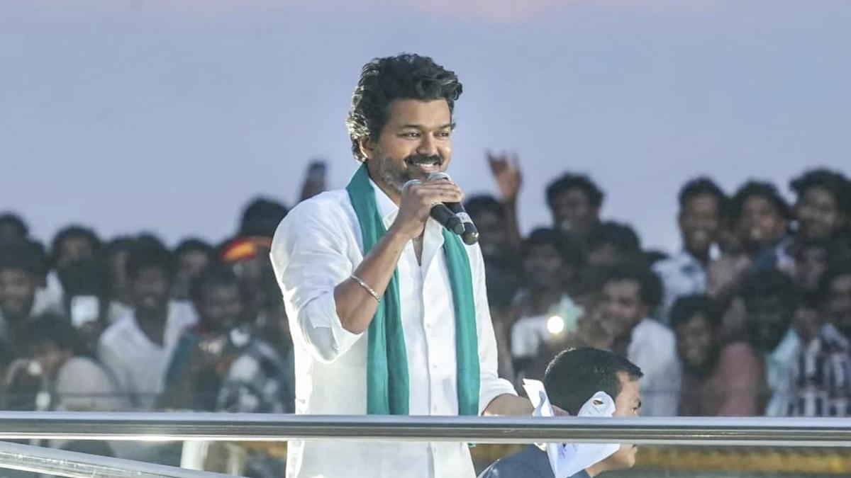 TVK chief Vijay seeks permission to hold roadshow in Puducherry on October 11