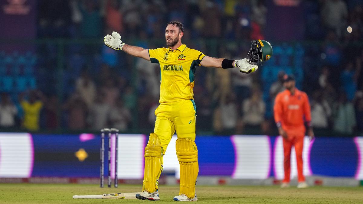 AUS vs NED | Maxwell conjures fastest World Cup century after Warner's hundred; Australia posts 399/8