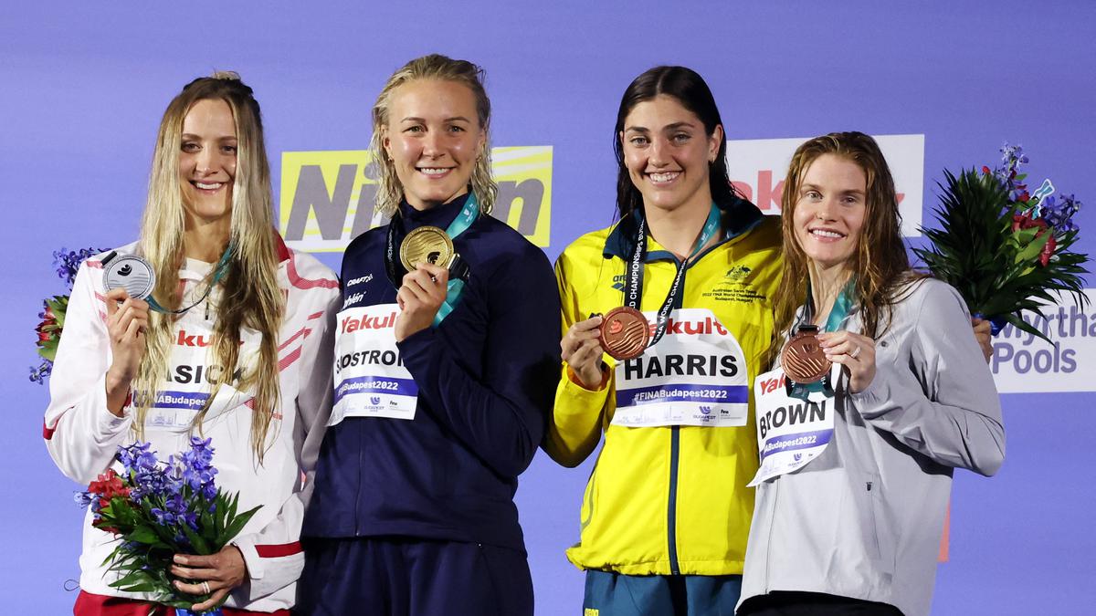 Veteran Sarah Sjostrom, teenager Summer McIntosh complete world ...